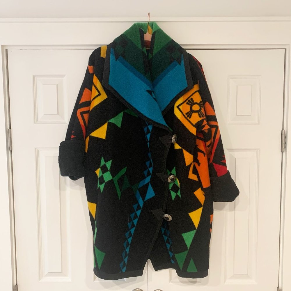 Pendleton-Like Wool Coat